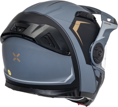 Výklopná přilba iXS X1-021205-M38-2XL VENTURE 1.0 MIPS X1-021205 matná černo-zlatá 2XL
