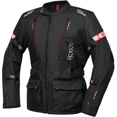 Bunda iXS X55051-032-2XL LORIN-ST X55051 černo-červená 2XL