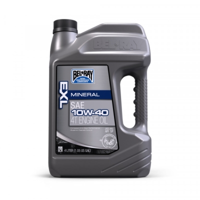 Motorový olej Bel-Ray 99090-B4LW EXL MINERAL 4T 10W-40 4 l