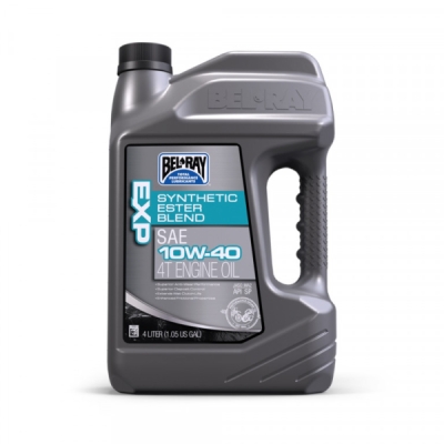 Motorový olej Bel-Ray 99120-B4LW EXP SYNTHETIC ESTER BLEND 4T 10W-40 4 l