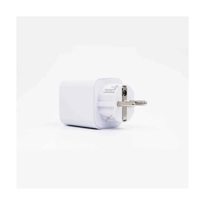Shelly Plug M Gen3 Bílá - inteligentní zásuvka s měřením spotřeby (WiFi, Bluetooth, Matter)