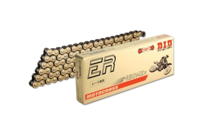 Zesílený netěsněný řetěz D.I.D Chain 103011140 420NZ3 SDH 140 L Zlatá/Černá
