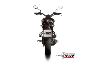 Výfuk kompletní MIVV MK3 Y.075.SM3B Černá nerezová ocel