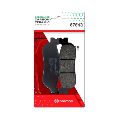 Brzdové destičky BREMBO 07043 CC SCOOTER