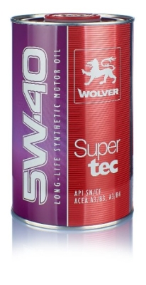 Motorový olej Wolver 5W-40 Supertec, 1L