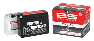 Bezúdržbová motocyklová baterie BS-BATTERY BT4B-BS