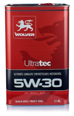 Motorový olej Wolver 5W-30 Ultratec C3, 4L