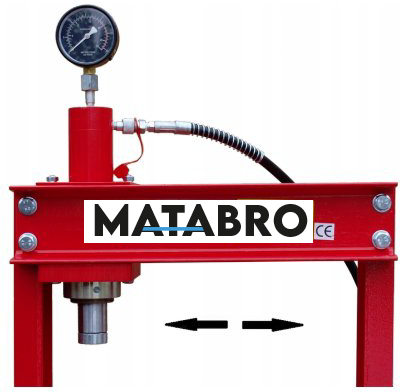 Matabro MB-P20TAH, Hydraulický lis 20t - hydraulicko-pneumatická pumpa