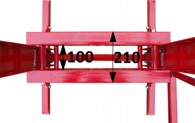Matabro MB-P20TAH, Hydraulický lis 20t - hydraulicko-pneumatická pumpa