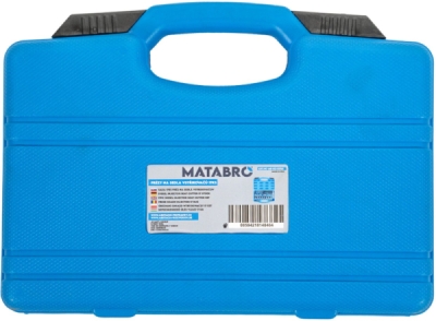 Matabro MB-02-01765, Frézy na sedla vstřikovačů, sada 17 kusů