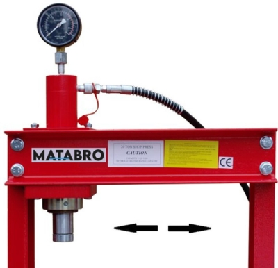 Matabro MB-P20TDP, Hydraulický lis 20 t - dvourychlostní pumpa