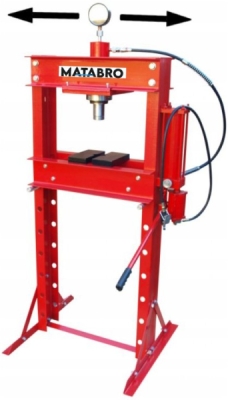 Matabro MB-P30TAH, Hydraulicko-pneumatický lis 30t s posuvným pístem