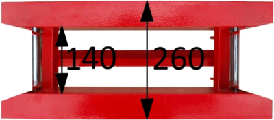 Matabro MB-P30TAH, Hydraulicko-pneumatický lis 30t s posuvným pístem