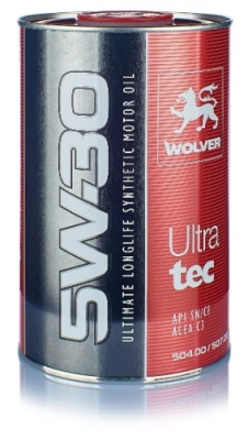 Motorový olej Wolver 5W-30 Ultratec C3, 1L