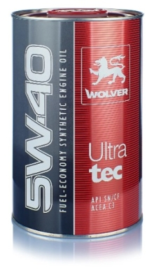 Motorový olej Wolver 5W-40 Ultratec, 1L