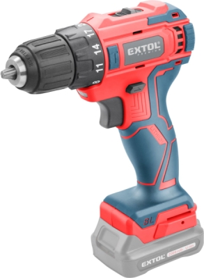 EXTOL PREMIUM vrtací šroubovák aku, BRUSHLESS, 12V Li-ion, bez baterie a nabíječky - 8891152T