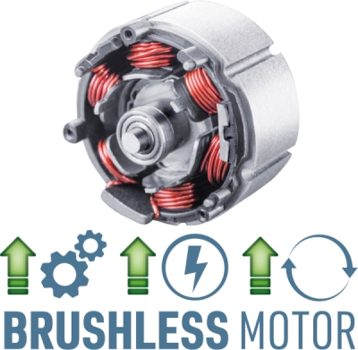 EXTOL PREMIUM vrtací šroubovák aku, BRUSHLESS, 12V Li-ion, bez baterie a nabíječky - 8891152T