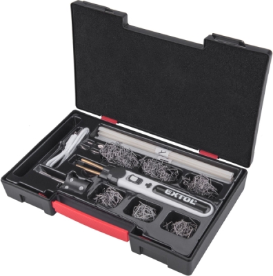 EXTOL PREMIUM svářečka sponkovací na plasty aku, USB nabíjení - 8891505