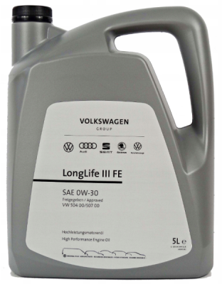 Motorový olej VAG LongLife III FE 0W-30, 5L