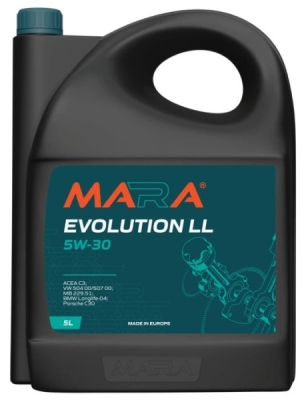 Motorový olej Mara 5W-30 EVOLUTION LL, 5L