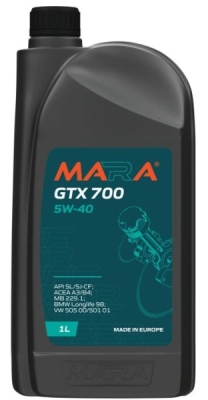 Motorový olej Mara 5W-40 GTX 700, 1L