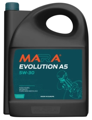Motorový olej Mara 5W-30 EVOLUTION A5, 5L
