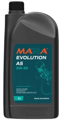Motorový olej Mara 5W-30 EVOLUTION A5, 1L