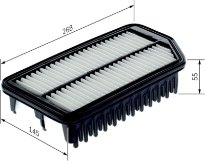 Vzduchový filtr BOSCH F 026 400 445
