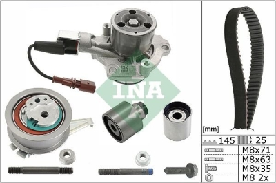 Vodní pumpa + sada ozubeného řemene INA 530 0650 30