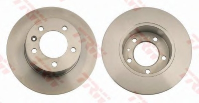 Brzdový kotouč TRW DF6120 zadní levý nebo pravý