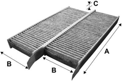 Kabinový filtr VALEO CLIMFILTER PROTECT 715555