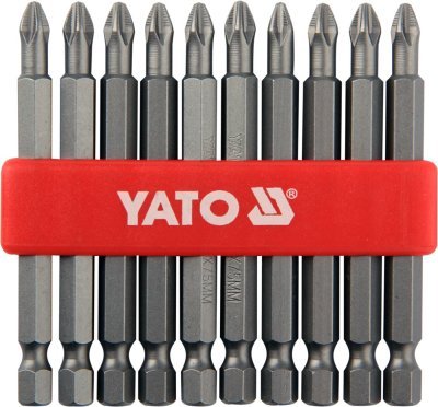BIT sada 10 ks PH2x75 Yato YT-0480