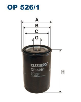 Olejový filtr Filtron OP526/1