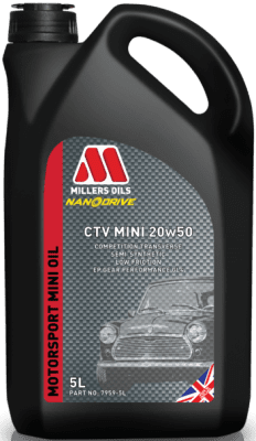 Motorový olej Millers Oils CTV Mini 20W-50, 5L