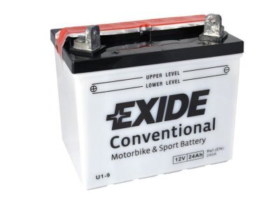 Motobaterie Exide Bike Conventional 12V, 24Ah, U1-9