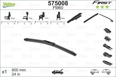 List stěrače VALEO FIRST MULTICONNECTION 575008/575788