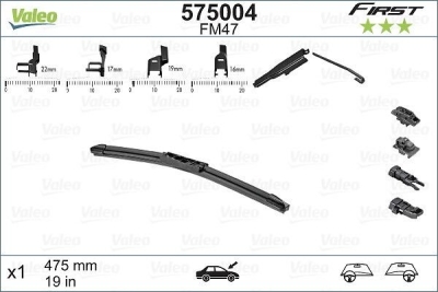 List stěrače VALEO FIRST MULTICONNECTION 575004