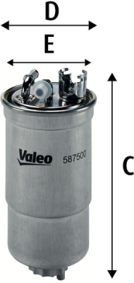 Palivový filtr VALEO 587500