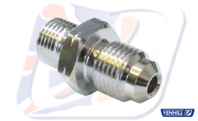 Adaptér (šroub) Venhill POWERHOSEPLUS 3/60125AC 10x1.25mm convex chrom