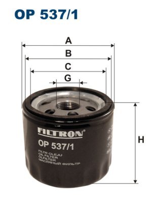 Olejový filtr Filtron OP537/1