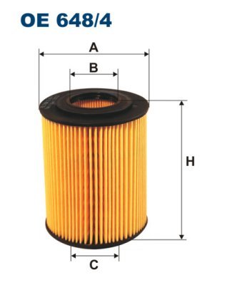 Olejový filtr Filtron OE648/4