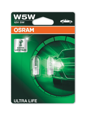 Žárovka Osram W5W, Ultra Life 2825ULT-02B