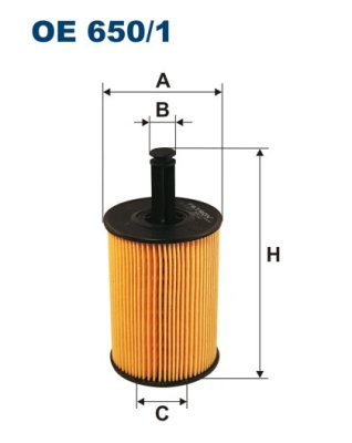 Olejový filtr Filtron OE650/1