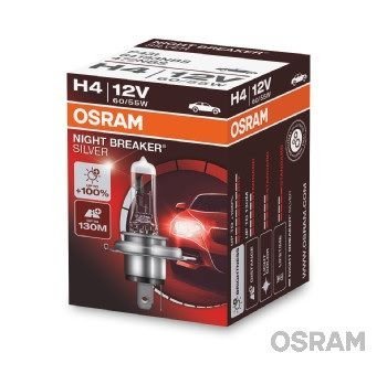 Žárovka Osram H4, Night Breaker Silver 64193NBS