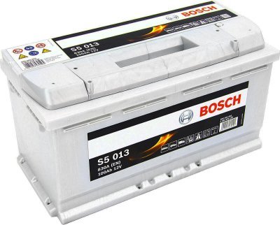 Autobaterie Bosch S5, 12V, 100Ah, 830A, S5 013