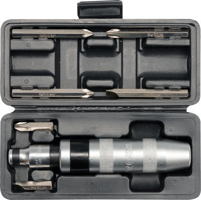 Šroubovák YATO úderový kovový 1/2" s bity 7ks