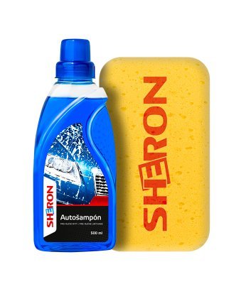 Sheron Autošampon + houba, 500ml