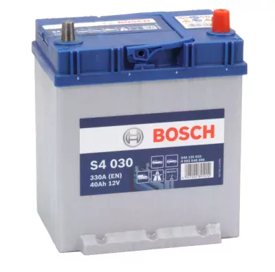 Autobaterie Bosch S4, 12V, 40Ah, 330A, S4 030