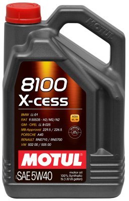Motorový olej Motul 8100 X-CESS 5W-40, 5L
