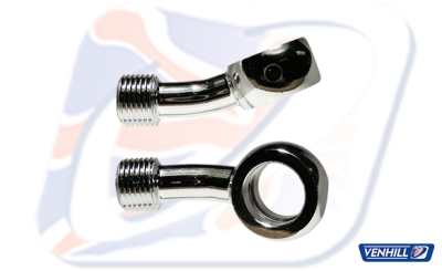 Banjo Venhill POWERHOSEPLUS 3/60082LC 20° + 20° do levé strany chrom